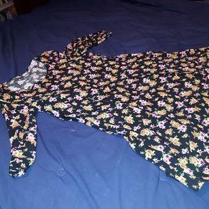 Kimchi Blue  100% Rayon Dress/Tunic Size L